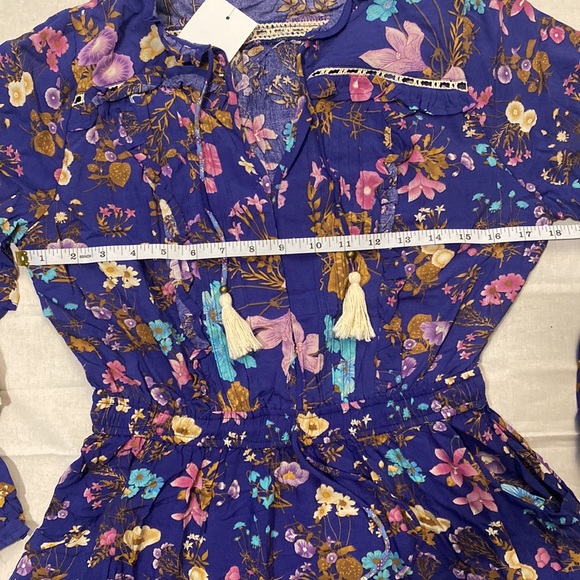 Aly Daly Bohemian Floral Print Mini Dress - Picture 11 of 15